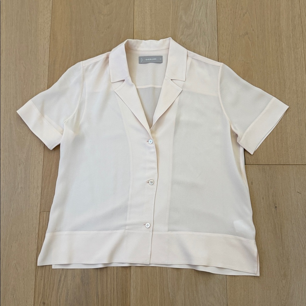 Everlane Silk Button Down Shirt